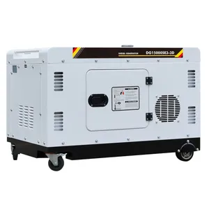 10KW 220V Single Phase Low Noise Diesel Generator With 1105F Engine & Senci Pure Copper Alternator thumbnail-1