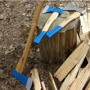 Axe With Wooden Handle thumbnail-1