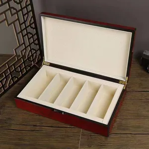 Shaanxi Official Tea Fuzhuan Tea Wooden Box Manufacturer for Custom Production in 2024, Yaobei Packaging Offers Free Design thumbnail-1