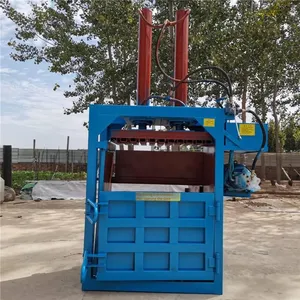 Hydraulic 60-ton Film Waste Sponge Baler, Plastic Bag Compressor, Carton Scrap Bundling Machine thumbnail-5