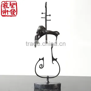 Home Decoration Bronze Figure Statue Dreamer Home Decor Primitive Decor Patented thumbnail-1