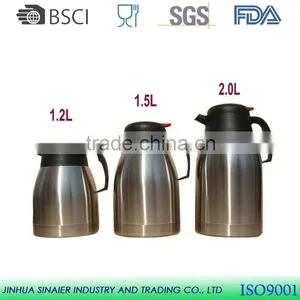 LFGB/EU Double Wall Stainless Steel Vacuum Thermos Jug thumbnail-2