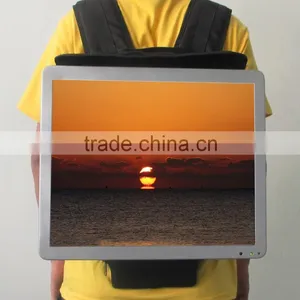 15.6 Inch Backpack 3G Digital Signage Advertising Display Full HD 1080P Wall Mount Backpack Wifi LCD Video Player thumbnail-1