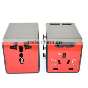 Purple Blue and More Our Own Patent uk Canada Plug Adapter/universal Travel Adapter With Usb Port/universal Multi Plug Adapter thumbnail-5