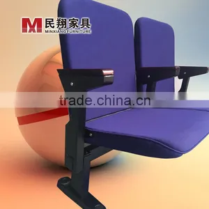 Upholsted Folding Auditorium Stadium Seat thumbnail-3