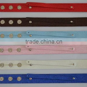 Beautiful Snakeskin DIY PU Leather Bracelets With Metal Snap Fastener thumbnail-1