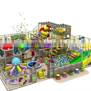 Colorful Indoor Naughty Castle Playground thumbnail-1