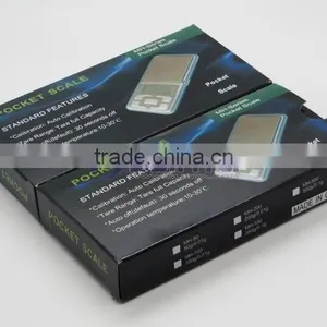 MH-500 Scale 500g/0.1g High Precision Blue LCD Pocket Weighing Scale thumbnail-6