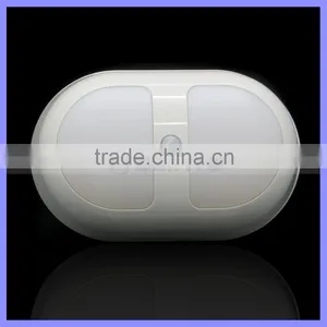 Two Part Yellow White Motion Sensor LED Lights Infrared Control Lamp thumbnail-1