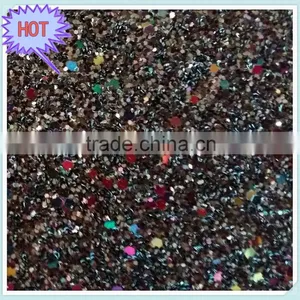Fashion Glitter Fabric for Bags, Cheap Glitter Wallpaper thumbnail-4
