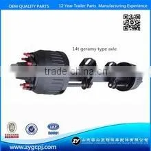 Fuwa Standard Trailer Axle for Heavy Drmper Truck Trailer thumbnail-6