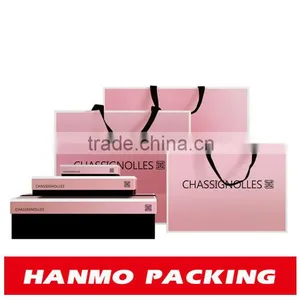 Decorative Pink Wax Lined Paper Bags thumbnail-1