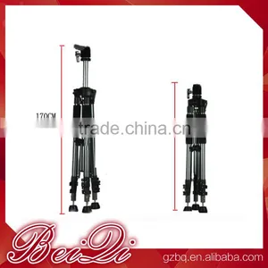 Wholesale Aluminum Ajustable Head Tripod High Quality Standing Mannequin Training for Beauty Salon thumbnail-1