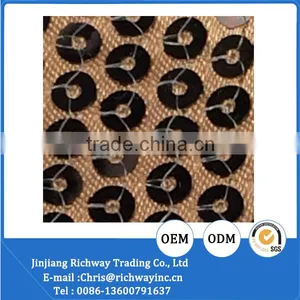 Large Reversible Sequin Fabric Embroidery Fabric Material thumbnail-4