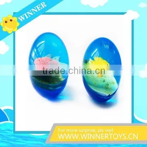 ECO-friendly 3d Sea Animal Rubber Bouncing Ball With Paper Card thumbnail-1