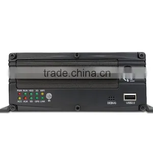 Factory H.264 4ch1080p Mdvr &Nvr Vehicle Dvr With 3g 4g Gps Built-in Wifi Bodii G Sensor Motion Detection And Wifi Hot Spot thumbnail-2