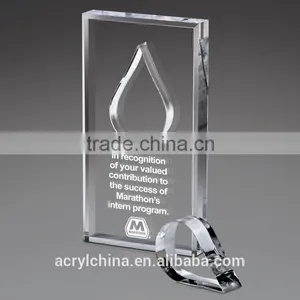 OEM Factory Fashoin Acrylic Trophy Custom Design Acrylic Award thumbnail-1