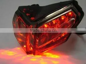 Universal LED Motorcycle Tail Light Stop Tail Light thumbnail-1