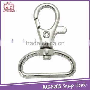 Popular Lanyard Accessories Spring Gate Steel Snap Hook thumbnail-1