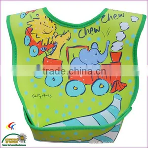 PU Baby Bib Plastic Back thumbnail-1