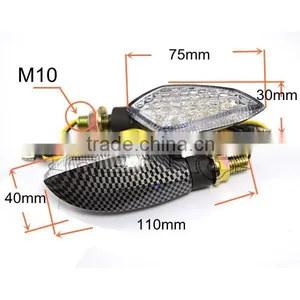 BJ-SL-041S Universal Mini Amber 15 LED Bulb Motorcycle Turn Signal for off Road thumbnail-3