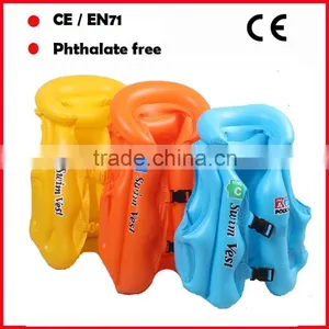 PVC ABC Inflatable Swim Vest for Kids Different Size thumbnail-1