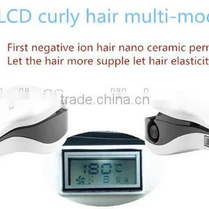 Negative Ions Magic Hair Curler LCD Display Screen Automatic Hair Device thumbnail-3