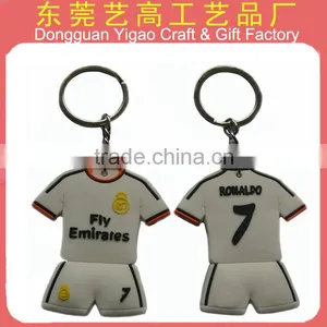 Factory Customized Embossed Soft Pvc t Shirt Keychain thumbnail-5