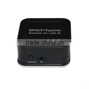 Best Quality SPDIF/Toslink Digital Optical Audio Switchers on AV Amplifier thumbnail-1