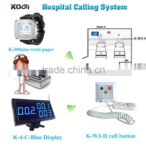 KOQI Nurse Calling System Emergency Patient Panic Call Button for Elderly Hospital Alert Lighting System thumbnail-1