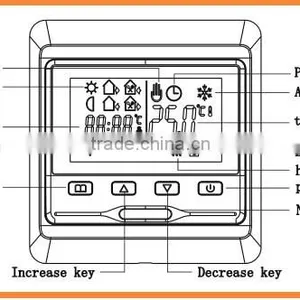 the Floor Heating Programmable Temperature Control Thermostat Switch Price thumbnail-4