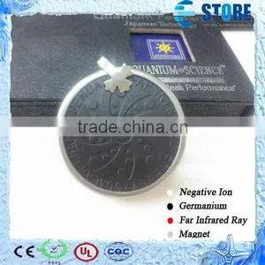Health Energy Pendant Windmill Design Scalar Ion Pendant With SS Protect Circle thumbnail-1