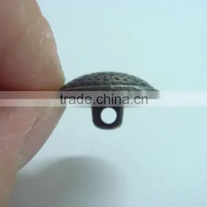 18mm One Hole Dotted Shank Metal Togggle Coat Buttons thumbnail-5