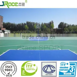 Multifunctional Anti-ultraviolet Outdoor Sport Court Flooring Basketball Court Flooring for Sale thumbnail-2