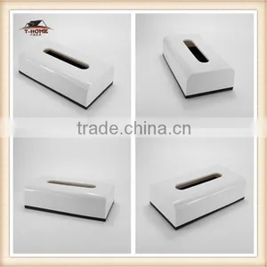 Overflow Preferential Leather Tissue Box thumbnail-1