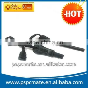 Magnesium Flint Stone Fire Starter With Whistle and Customized Logo thumbnail-1