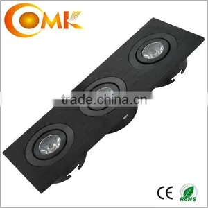 3*3W Aluminum Square Led Down Lighting thumbnail-2