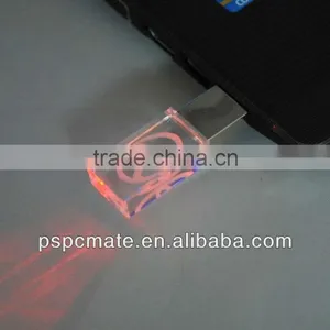 Mini Promotional 2gb Crystal USB Stick for Gift With Logo thumbnail-1