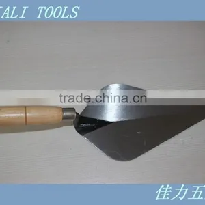 Carbon Steel Bricklaying Trowel / Wood Hand Bricklayers' Tools / Building Tools thumbnail-2