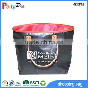 Hot Sale Promotional PU Leather Bag PP Shopping Bag thumbnail-1