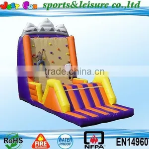2015 Giant Inflatable Climbing Wall, Exciting Hot-selling Inflatable Wall, Inflatable Wall for Adult thumbnail-1