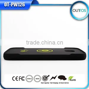 2016 Trending Products Customized Logo Portable 6000mah Power Bank Wireless Charger for Iphone thumbnail-4