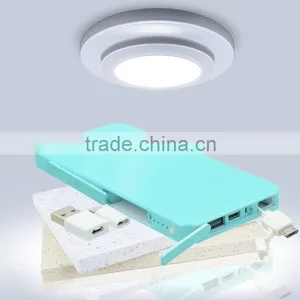 2015 New Design High Quality Wholesale Power Bank Portable Charger for Cell Phone thumbnail-2