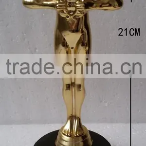 Gift Oscar,Oscar Trophy With Marble Base,Oscar Statue, Plastic Oscar Trophy JC002 thumbnail-4