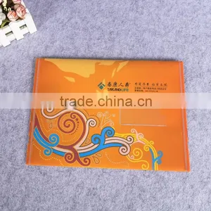 China Manufacturer A4 Plastic File Folder pp Button File Bag Snap Closure Plastic Envelope for Document thumbnail-2