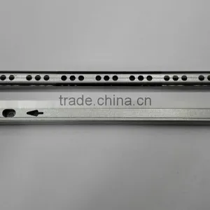 Cabinet Hardware 17mm 2 Fold Mini Telescopic Drawer Channel Quality Choice thumbnail-2