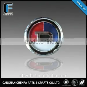 Custom Fashion Outdoor Chrome Plating Car Emblem Badges thumbnail-1