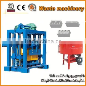 QT40-2 Manual Concrete Hollow Block Moulding Machine thumbnail-1