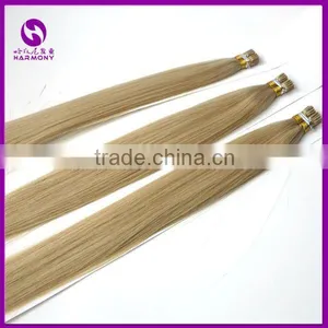 Last 12 Months Full Cuticle Russian Remy Human Hair Mini I Tip Hair Extensions Wholesale Curly I Tip Hair Extension Kinky Curly Quality Choice thumbnail-2