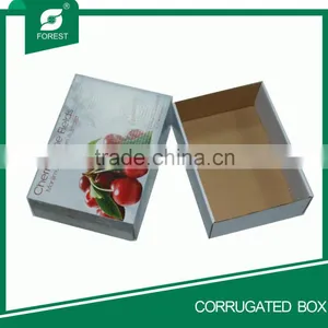 RECYCLE KRAFT PAPER SQUARE CORRUGATED BOX thumbnail-2